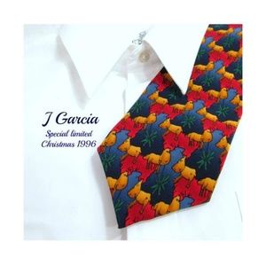 Vintage J Garcia Tie Jerry Limited Edition Christmas